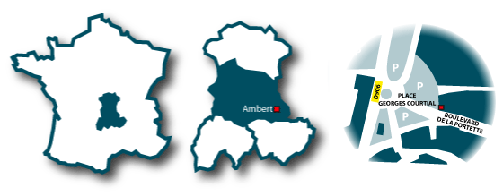 plan de situation de Studio Chabriers